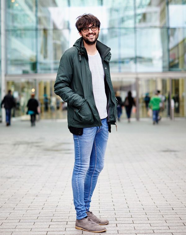 Men super skinny jeans