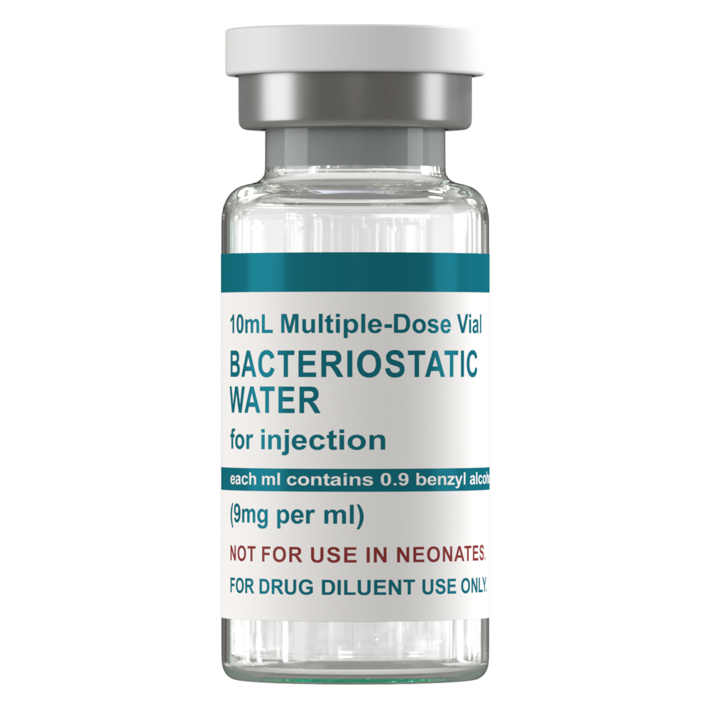 Bac water 10ml front